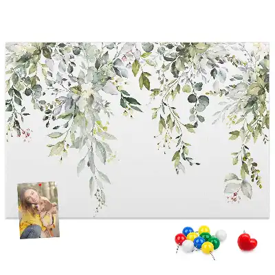 Tableau en liège décoratif motif fleurs
