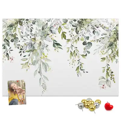 Tableau en liège décoratif motif fleurs