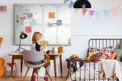 Tableau de liège Planificateur chaleureux pour la semaine