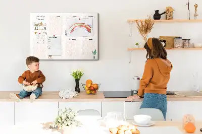 Tableau d’affichage en liège Planning de la semaine organisateur