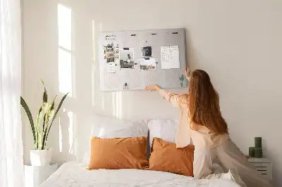 Tableau d’affichage en liège Planning de la semaine organisateur
