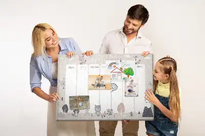 Tableau d’affichage en liège Planificateur animalier