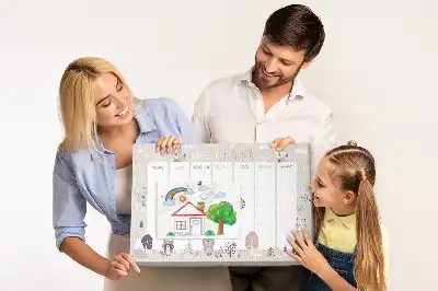 Tableau d’affichage en liège Planificateur animalier