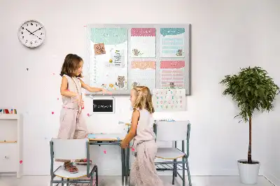 Tableau en liège déco Liste de souhaits