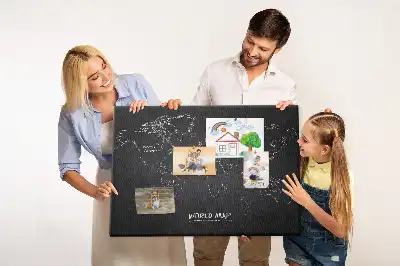 Tableau de liège Division étatique du globe