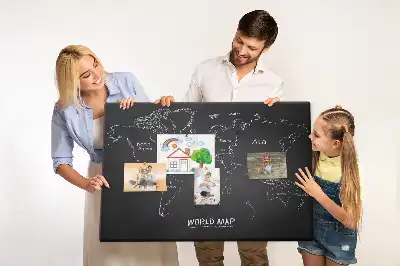 Tableau de liège Division étatique du globe