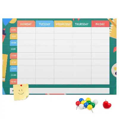 Tableau de liège Organisateur d'activités scolaires