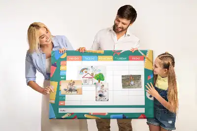 Tableau de liège Organisateur d'activités scolaires