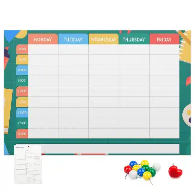 Tableau de liège Organisateur d'activités scolaires