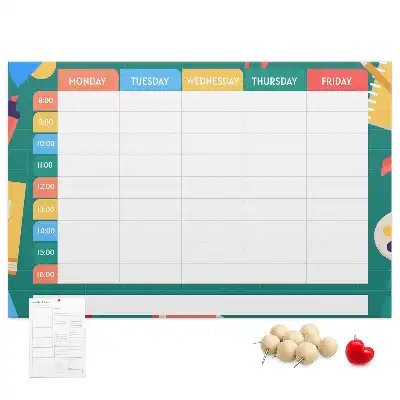 Tableau de liège Organisateur d'activités scolaires