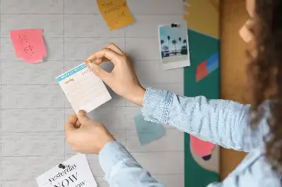 Tableau de liège Organisateur d'activités scolaires