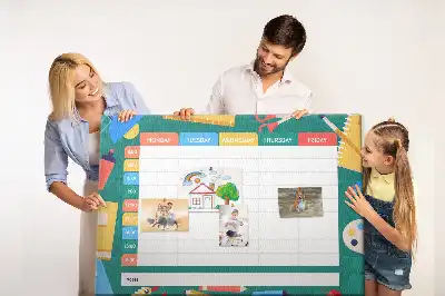 Tableau de liège Organisateur d'activités scolaires