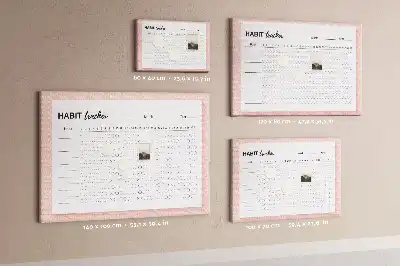 Tableau de liège Suivi des objectifs quotidiens