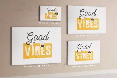 Tableau en liège déco Phrase inspirante