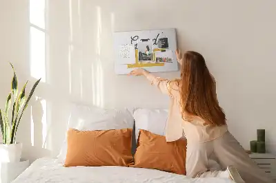 Tableau en liège déco Phrase inspirante