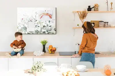 Tableau en liège déco Feuilles botaniques nature