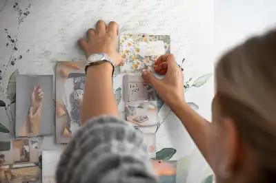 Tableau en liège déco Feuilles botaniques nature