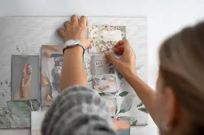 Tableau en liège déco Feuilles botaniques nature
