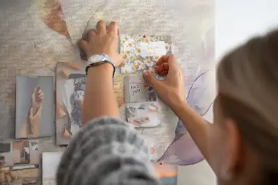Tableau de liège Plantes aquarelle