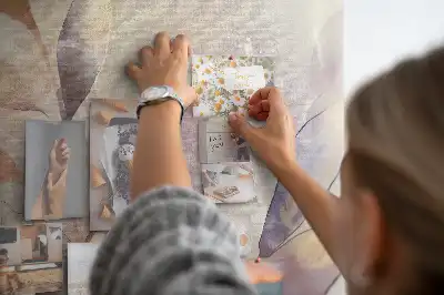 Tableau de liège Plantes aquarelle