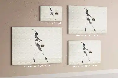 Tableau d'affichage en liège motif Ballerine