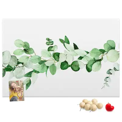 Tableau de liège Branche de plante