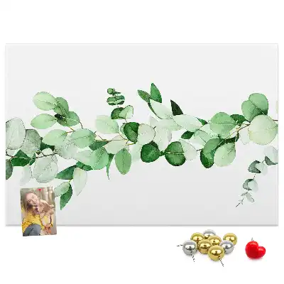 Tableau de liège Branche de plante