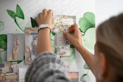 Tableau de liège Branche de plante