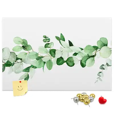 Tableau de liège Branche de plante