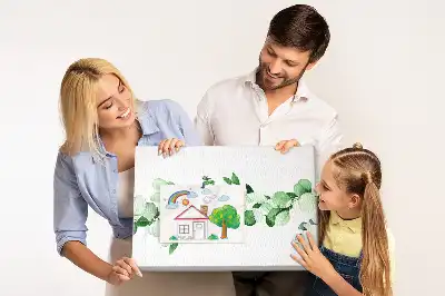 Tableau de liège Branche de plante