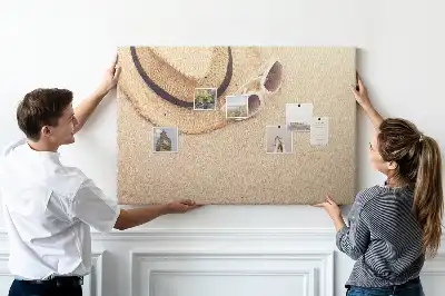 Tableau d’affichage en liège Voyage de vacances