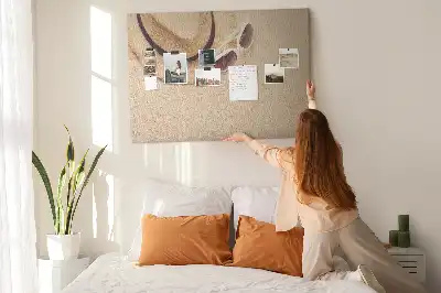 Tableau d’affichage en liège Voyage de vacances