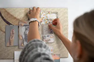 Tableau d’affichage en liège Voyage de vacances