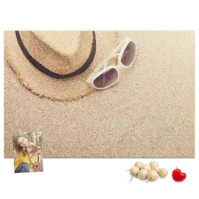 Tableau d’affichage en liège Voyage de vacances