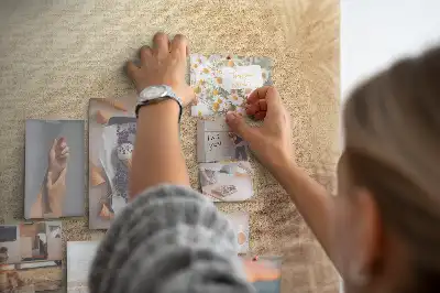 Tableau en liège déco Feuilles de palmier