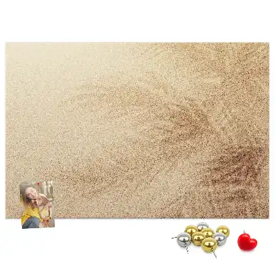 Tableau en liège déco Feuilles de palmier