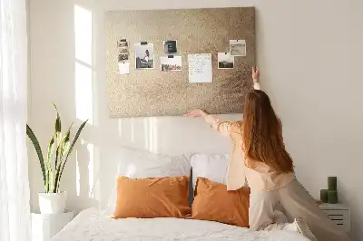 Tableau en liège déco Feuilles de palmier