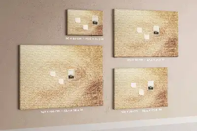 Tableau en liège déco Feuilles de palmier