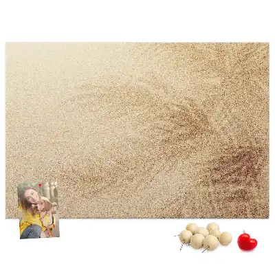Tableau en liège déco Feuilles de palmier