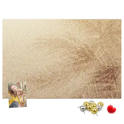 Tableau en liège déco Feuilles de palmier