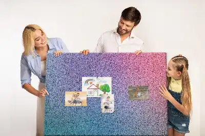 Tableau d’affichage en liège motif dégradé