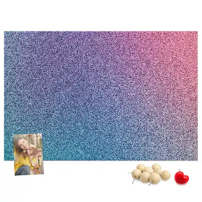 Tableau d’affichage en liège motif dégradé