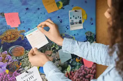 Tableau de liège Vie sous-marine