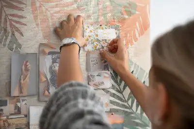 Tableau en liège déco Feuilles botaniques