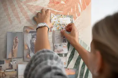 Tableau en liège déco Feuilles botaniques