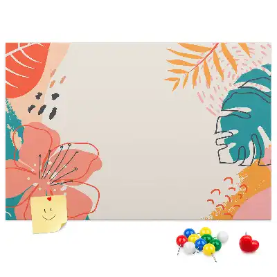 Tableau en liège déco Vacances tropicales