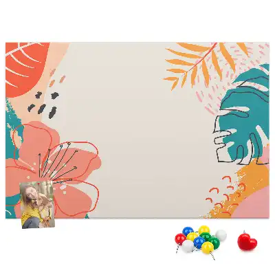 Tableau en liège déco Vacances tropicales