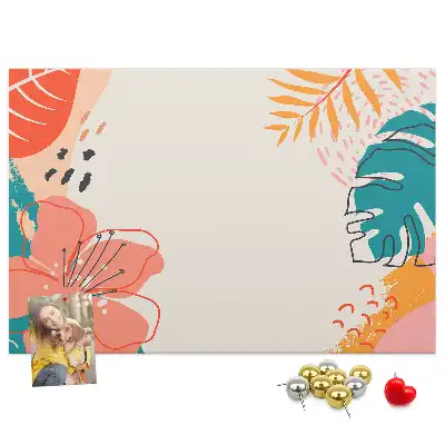 Tableau en liège déco Vacances tropicales