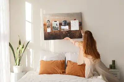 Tableau d’affichage en liège Champ lever du soleil