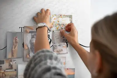 Tableau d’affichage en liège Inscription souvenirs